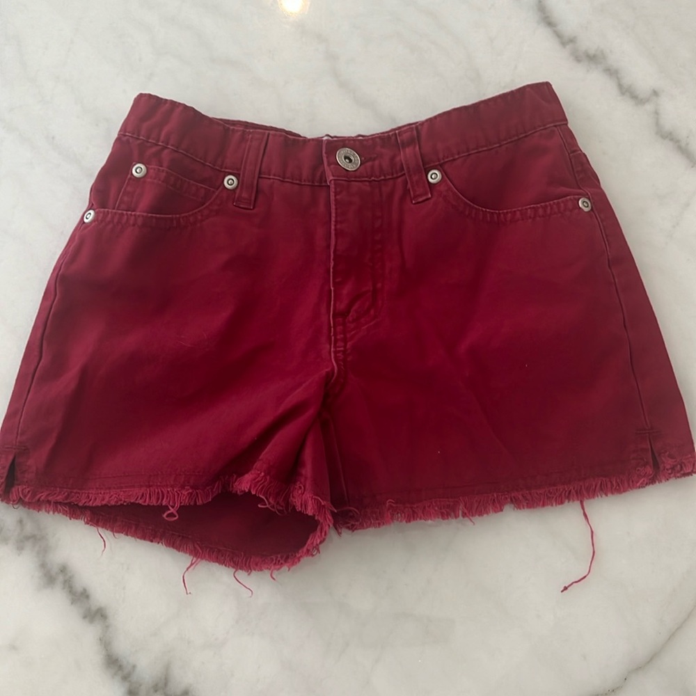 Limited Too shorts in burgundy size 10 slim